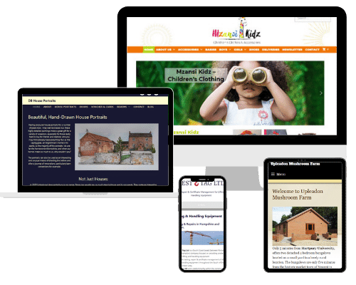 A sample of web design for small businesses - Pippas Web web designer in Newent